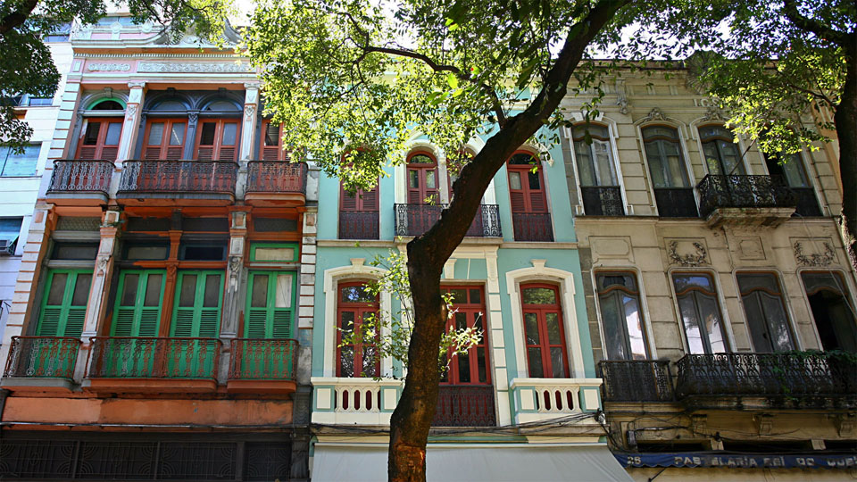 Facades, Rua da Carioca, Centro, Rio de Janeiro / BR