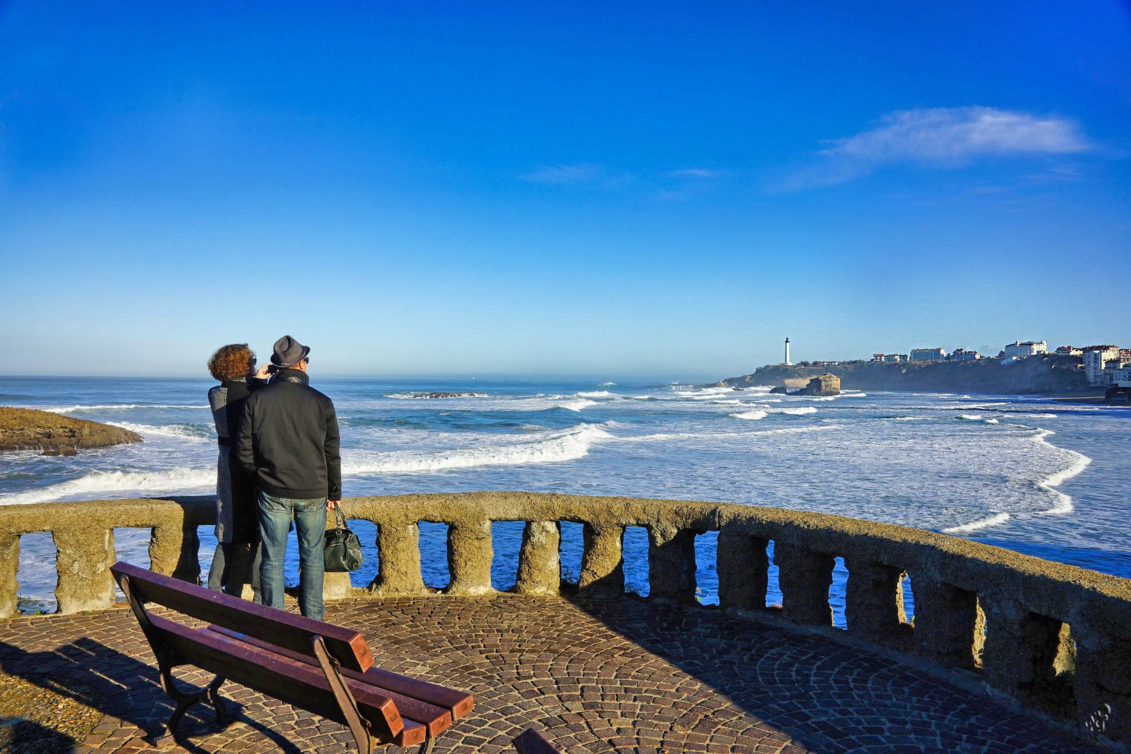 Face à la mer .....