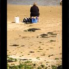 face à la mer le cul sur la bière