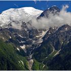 face au majestueux  Mont blanc....