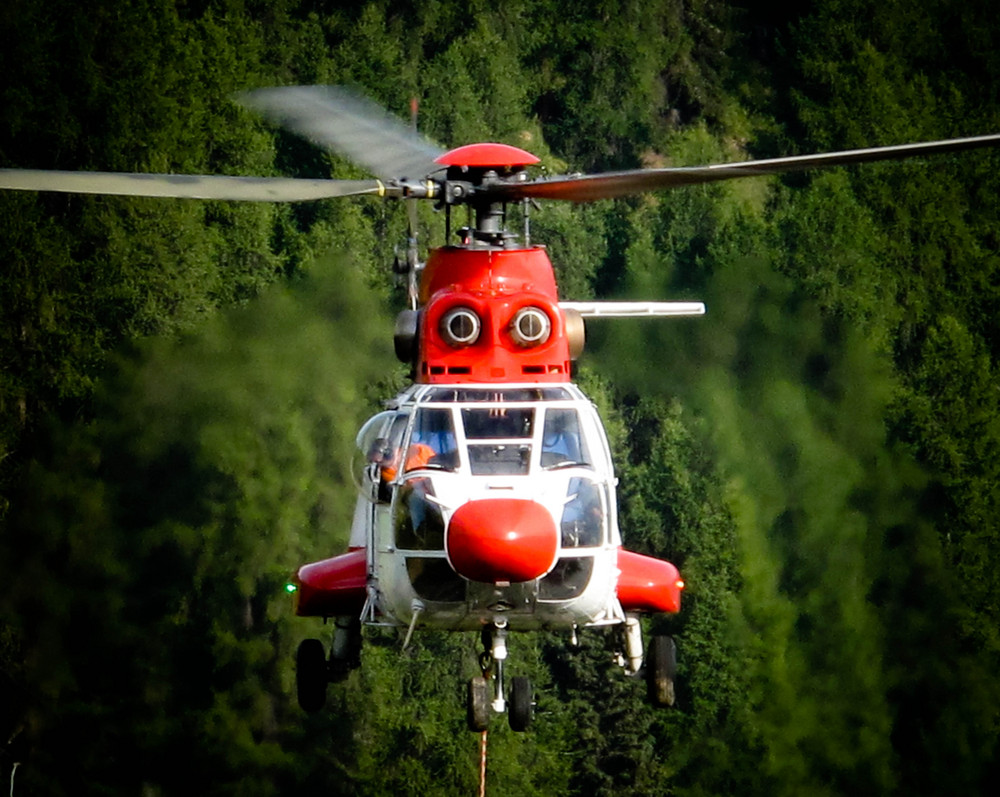 Face au Super Puma