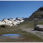 face aux glaciers de la vanoise , 2770m