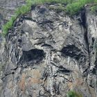 face from stone