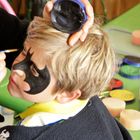 Face Painting: Die Arbeit