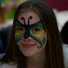 Face-painting Schmetterling