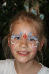 Face Painting: verziert