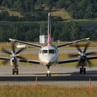 Face to Face mit einer Saab 2000