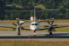 Face to Face mit einer Saab 2000