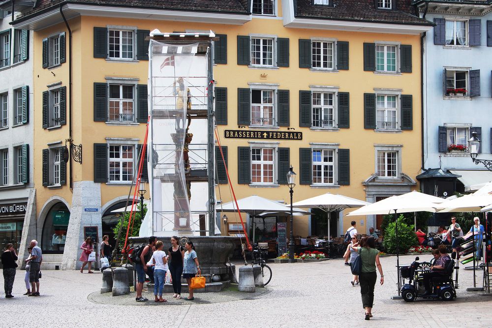 Facelifting für den Stadtpatron