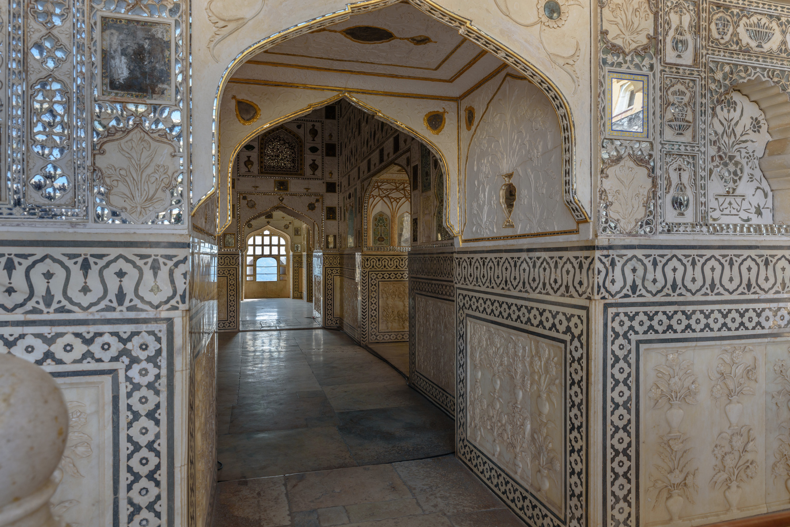 'Faces of India' - Amber Forts Spiegelsaal