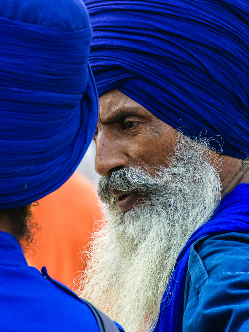 'Faces of India'  -   Two Sikhs