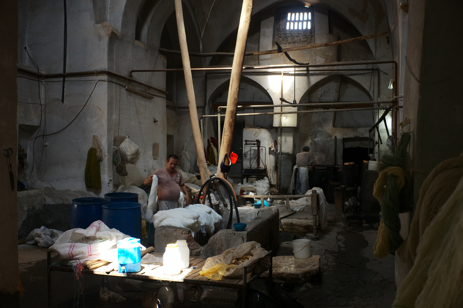 Faces of Iran - Dye works