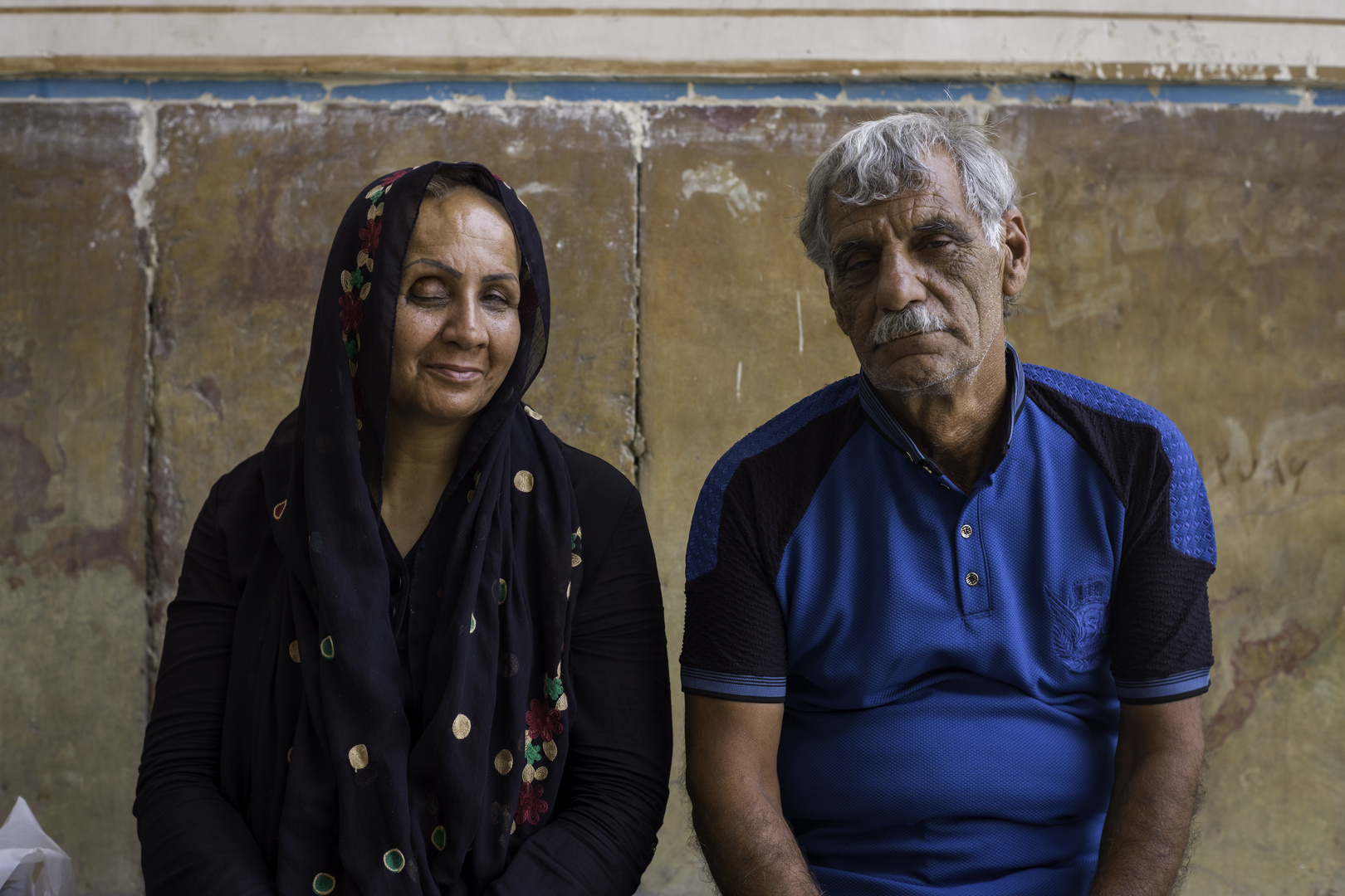 Faces of Iran - elderly couple