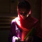 Faces of Iran - Girl in a sunray