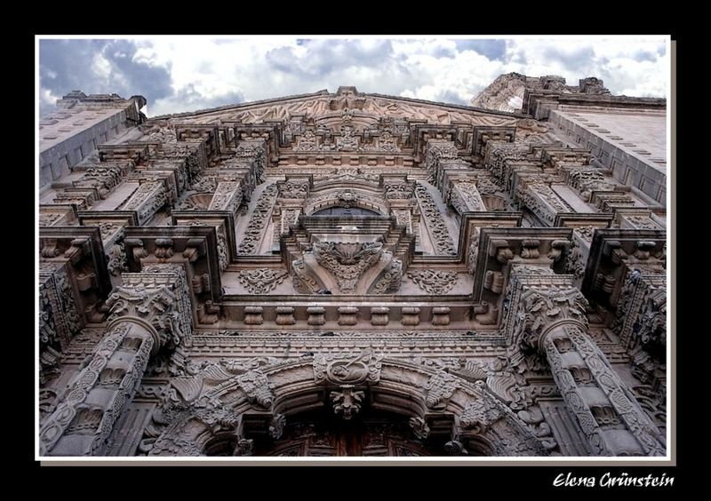 Fachada de la iglesia del Carmen, SLP