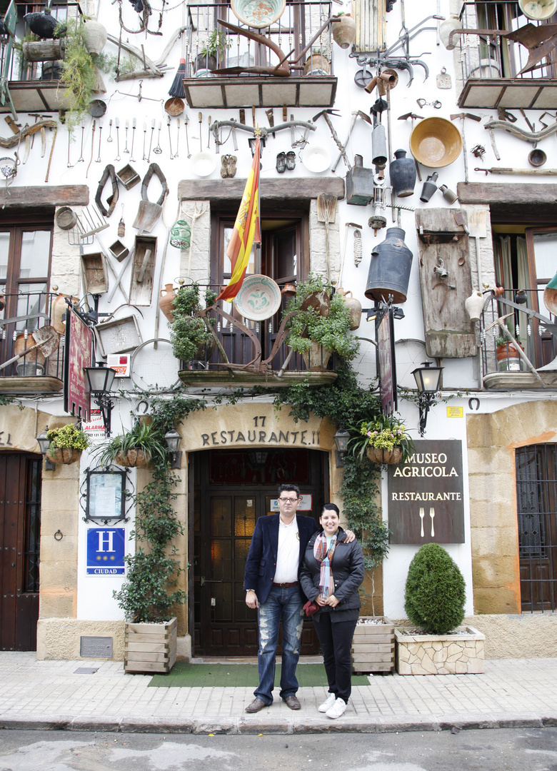 fachada principal hotel restaurante museo agricola de ubeda