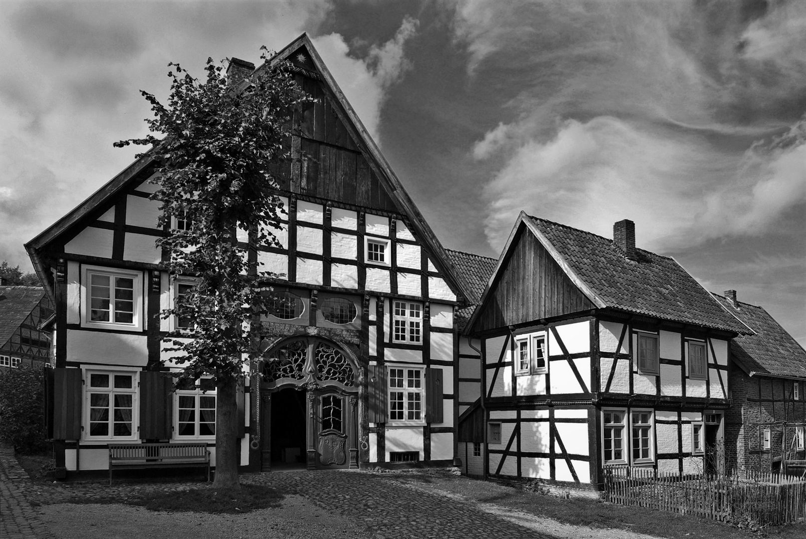 Fachwerherkhaus im FLM Detmold