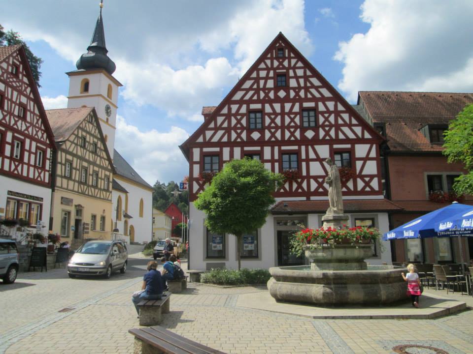 Fachwerk Architektur Pottenstein