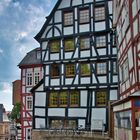 Fachwerk bestimmt das Stadtbild in Marburg