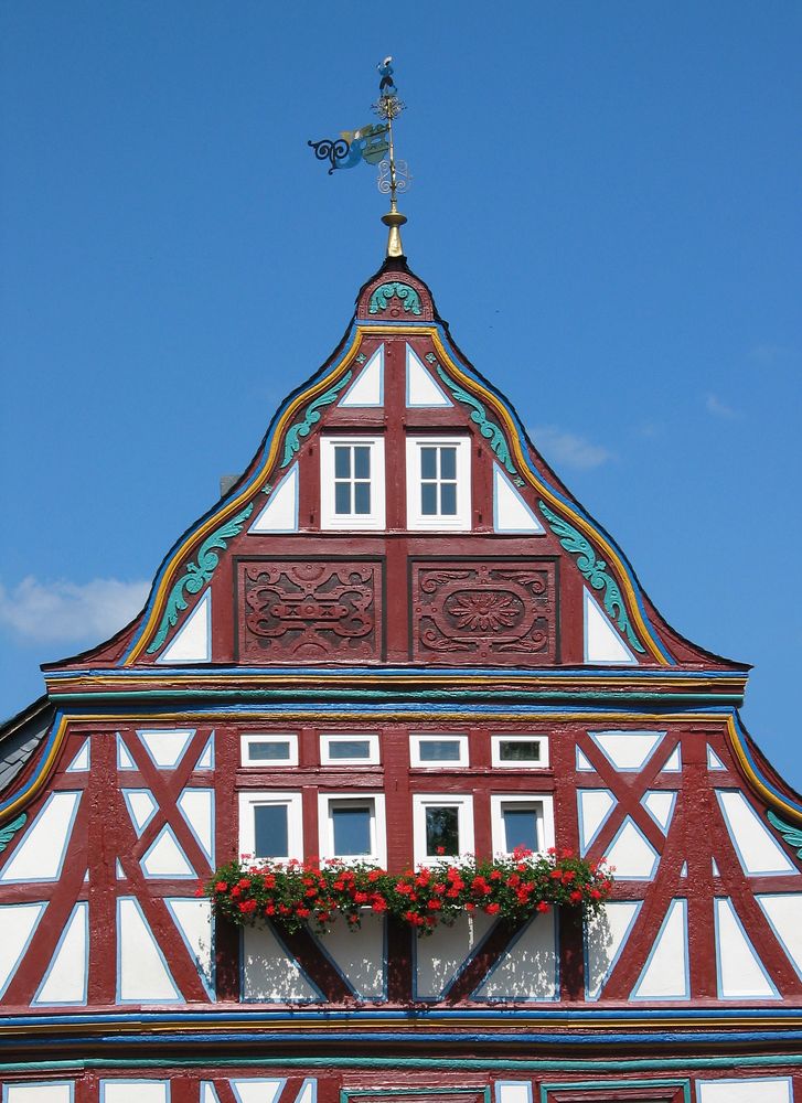 Fachwerk-Fassade