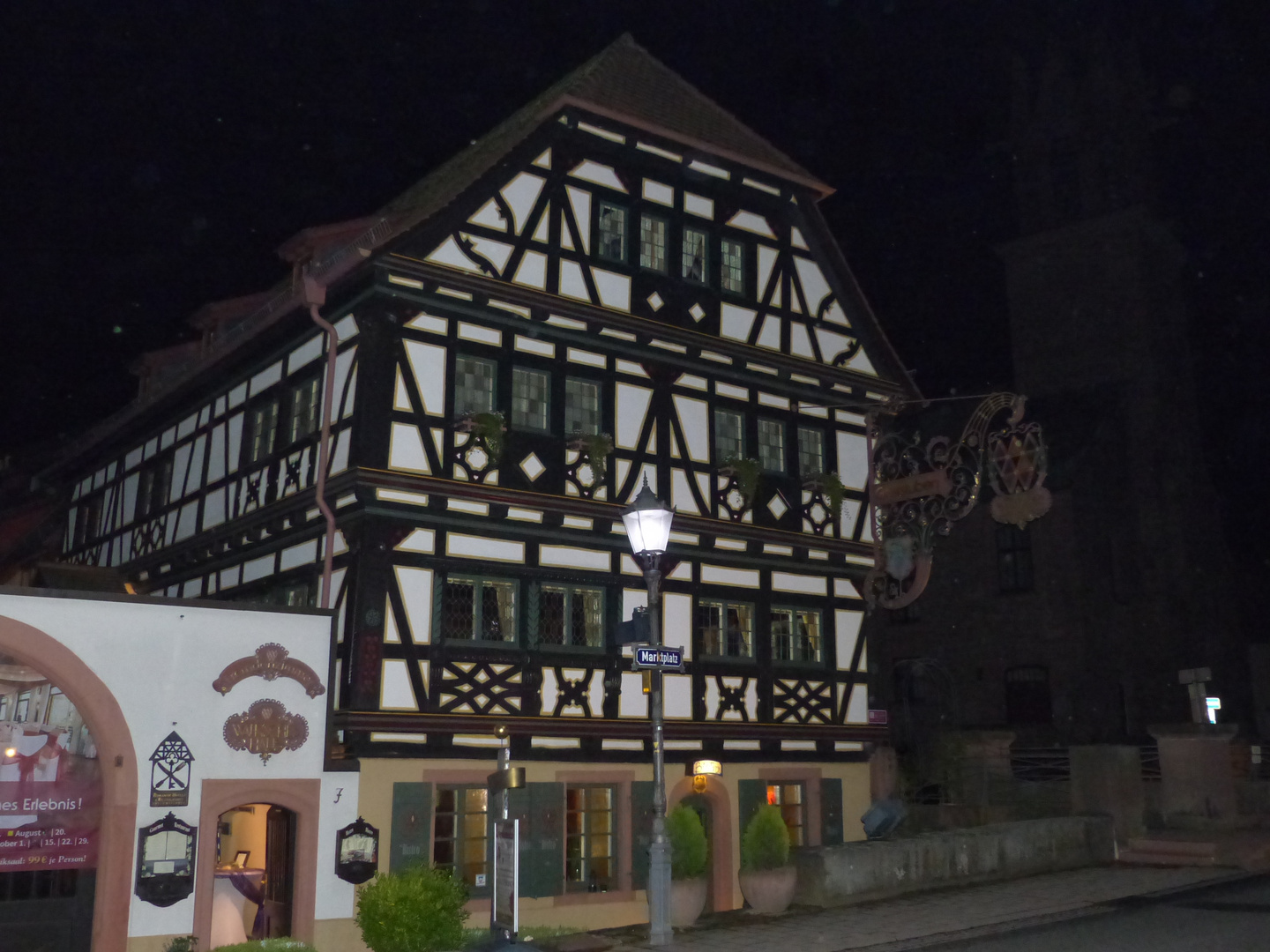 Fachwerk-Gasthaus in Weingarten