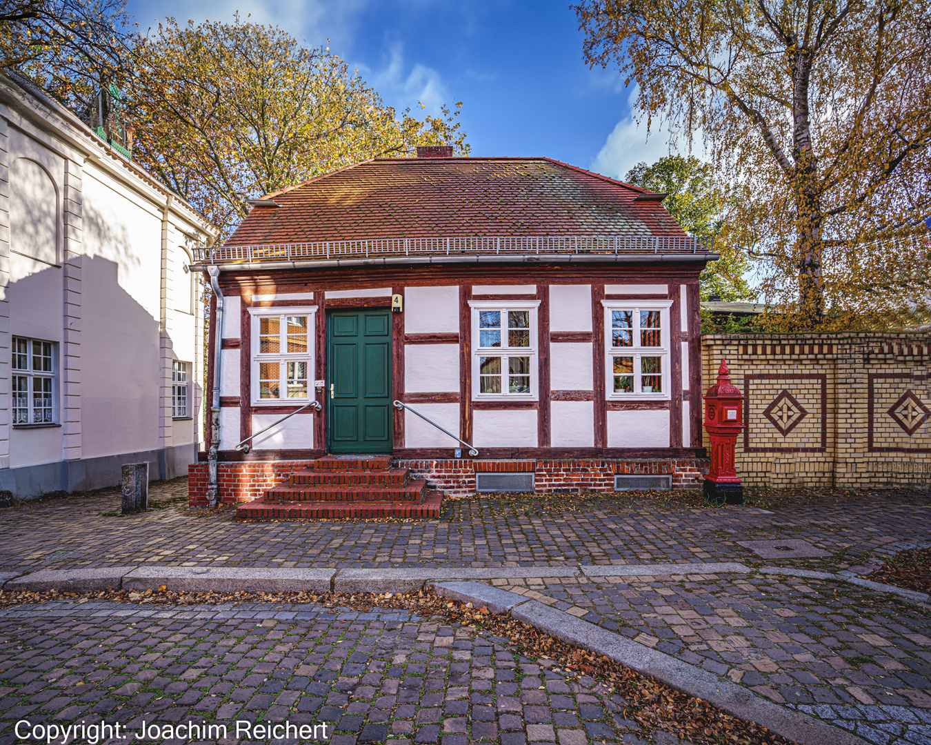 Fachwerk im Kolk von Berlin-Spandau