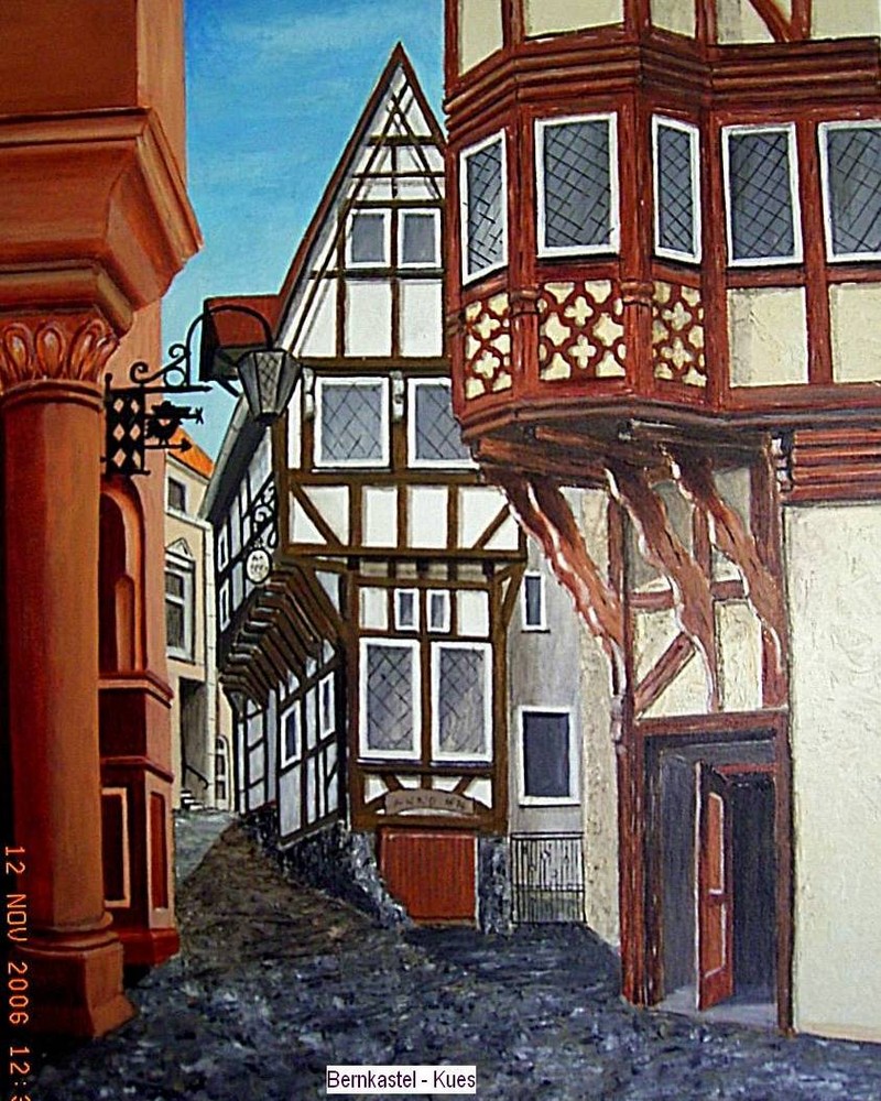 Fachwerk in Bernkastel Kues Mosel