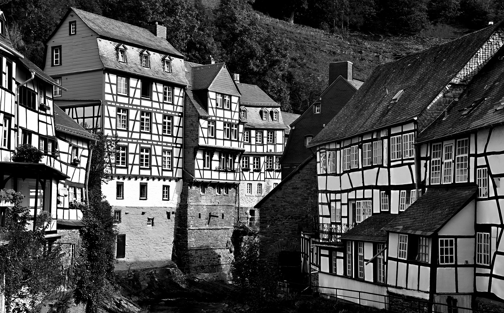 Fachwerk in Monschau ....