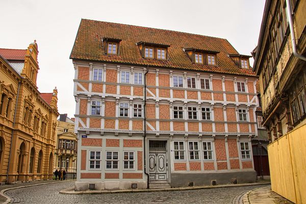 Fachwerk in Quedlinburg 