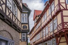 Fachwerk in Quedlinburg/Harz