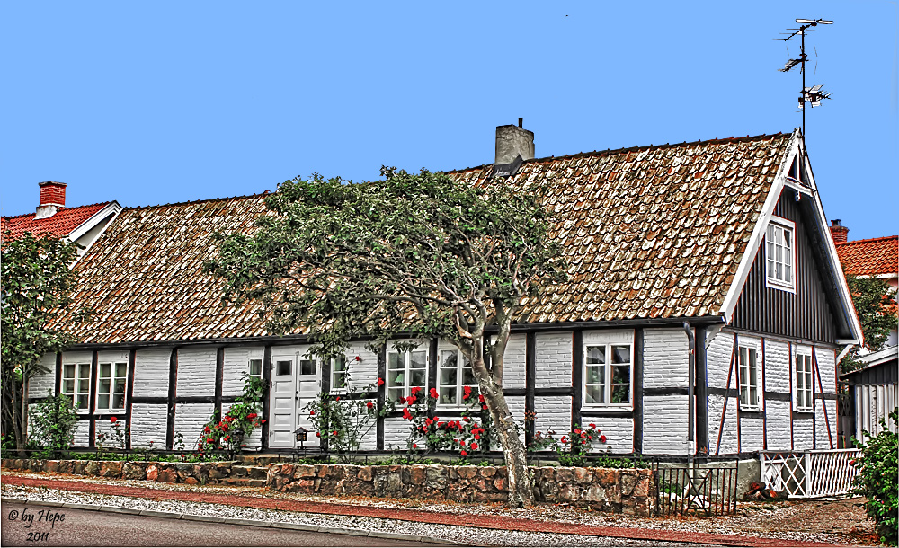 Fachwerk in Schweden