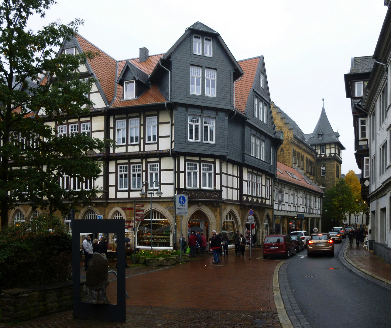 Fachwerk-Schiefer in Goslar