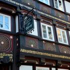 Fachwerkfassade in Goslar (2)