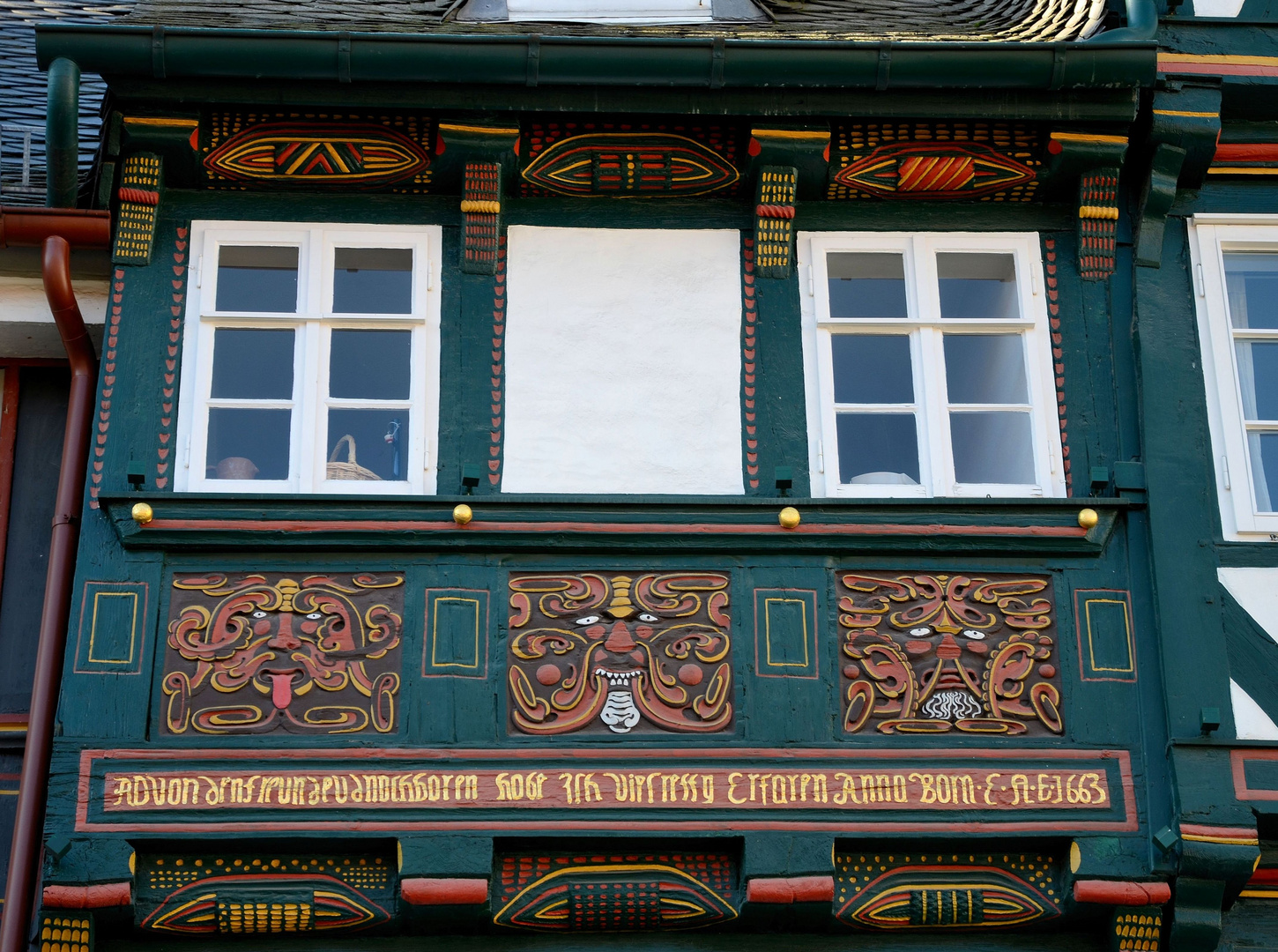 Fachwerkfassade in Goslar