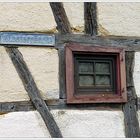 Fachwerkfenster  in  Altstadt Allgäu