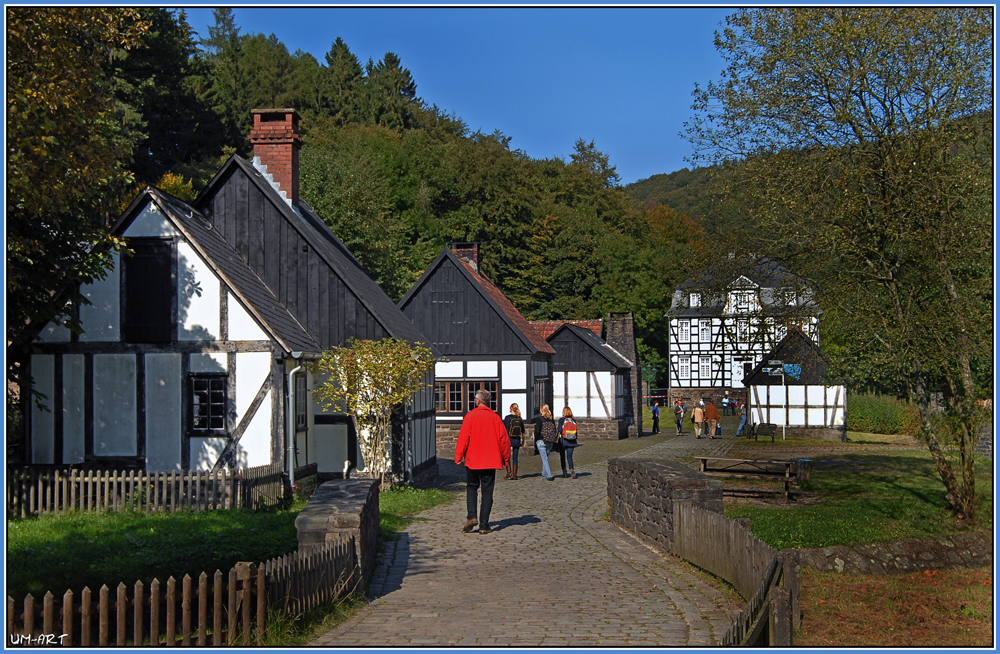 Fachwerkhäser im Hagen.