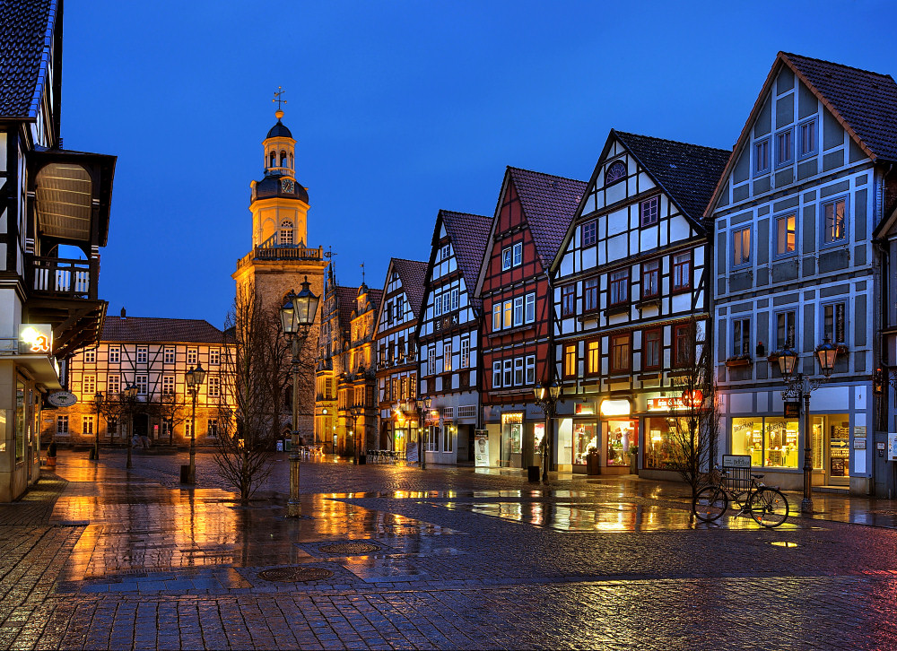 Fachwerkhäuser am Marktplatz