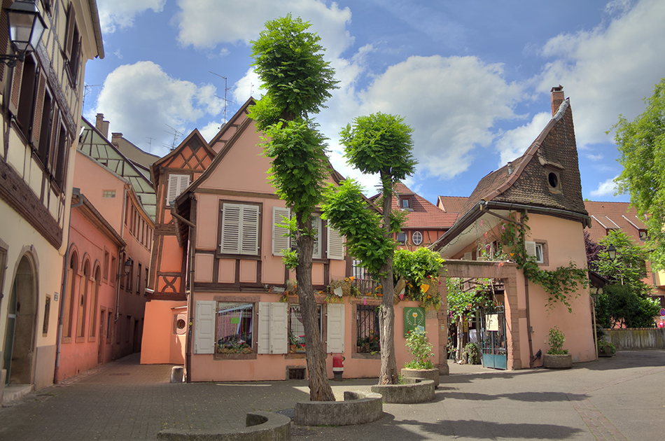 Fachwerkhäuser in Colmar