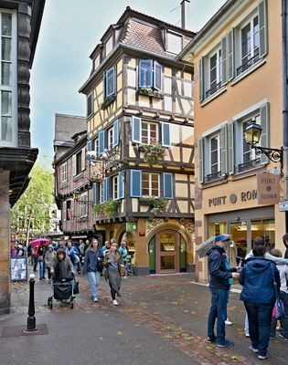 Fachwerkhäuser in Colmar