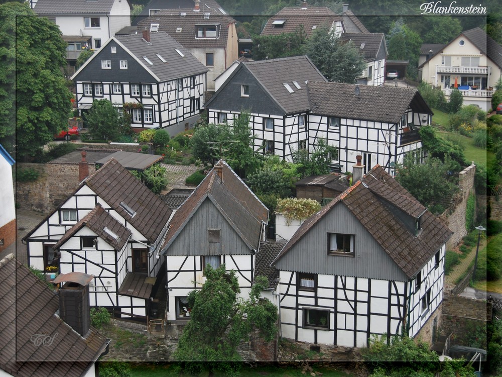 Fachwerkhäuser in Hattingen-Blankenstein