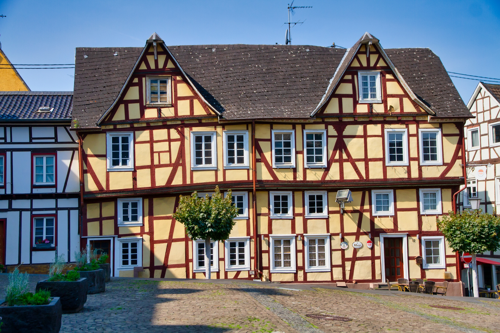 Fachwerkhäuser in Linz am Rhein