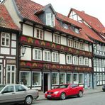 Fachwerkhäuser in Osterwieck ,Neukirchenstraße 34 / 35 aus dem Jahre1562