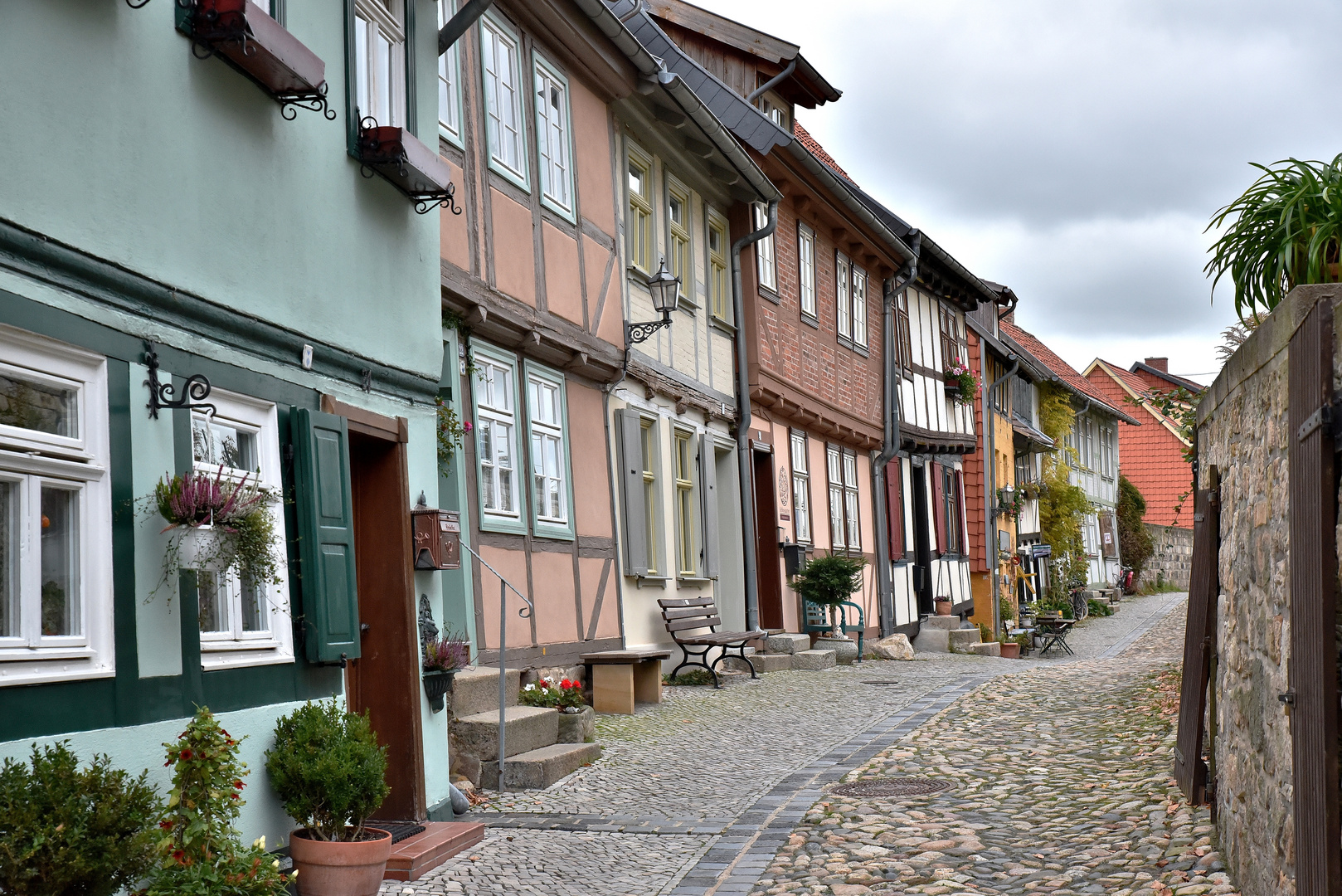 Fachwerkhäuser in Quedlinburg 