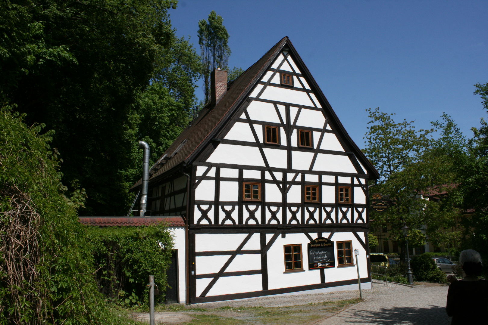 Fachwerkhaus auf dem Schloßberg in Chemnitz