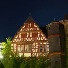 Fachwerkhaus bei Nacht