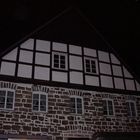 Fachwerkhaus bei Nacht