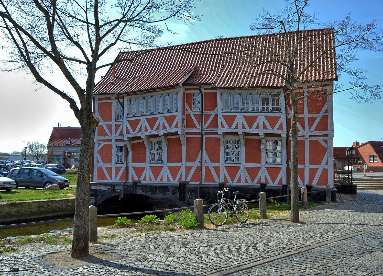 Fachwerkhaus Gewölbe in der Runden Grube - Wismar 