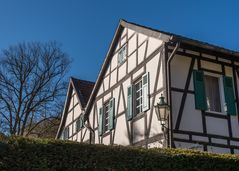 Fachwerkhaus im Neandertal an der Düssel