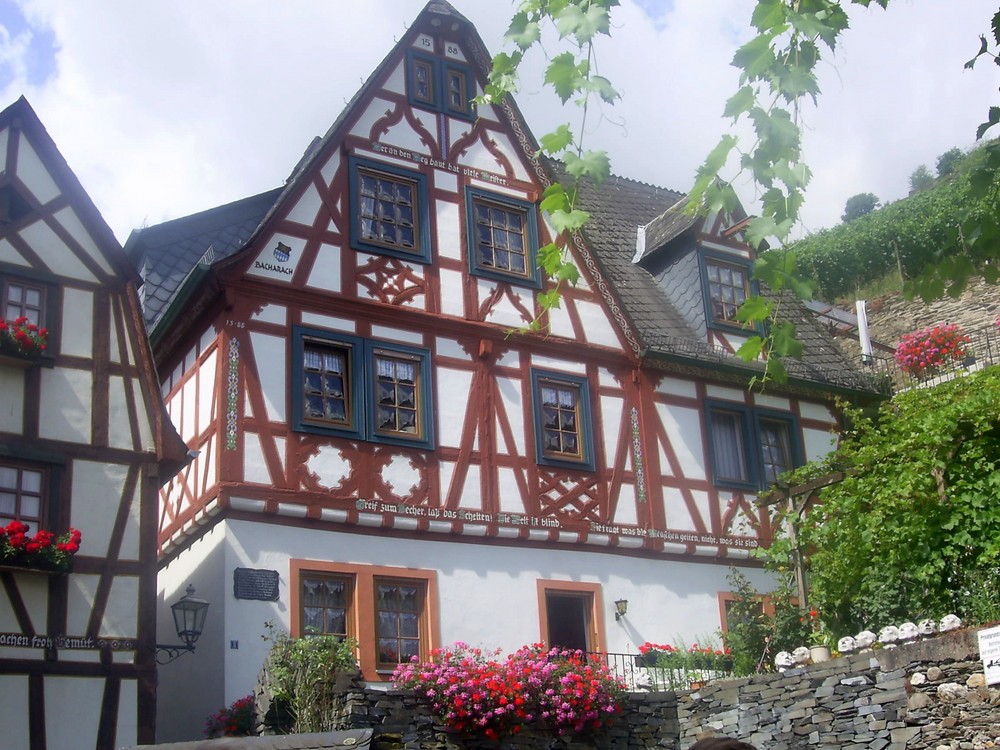 Fachwerkhaus in Bacharach am Rhein
