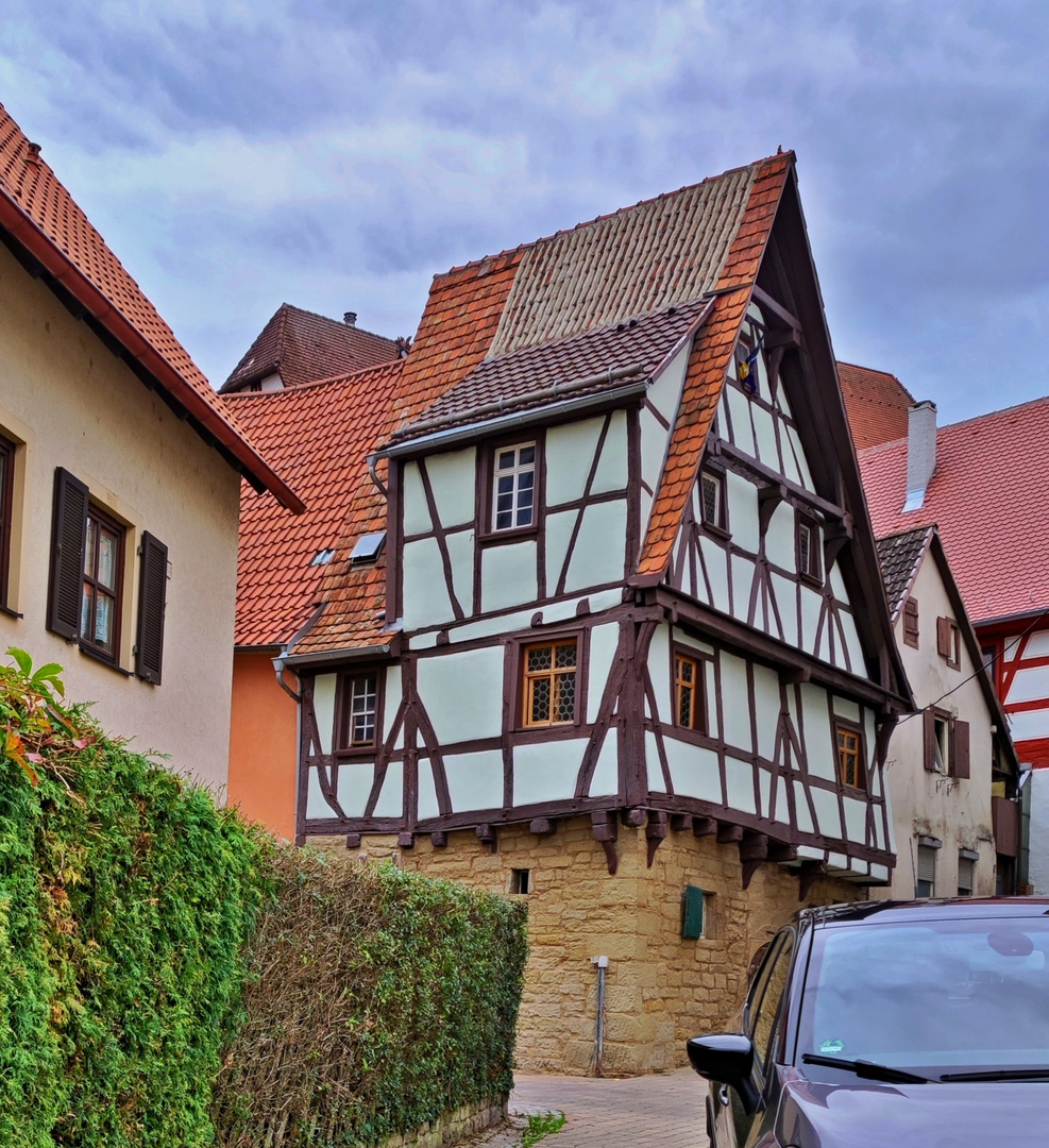 Fachwerkhaus in der Altstadt von Eppingen